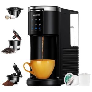 Top accessories for single-serve drip coffee makers including reusable pods and cleaning tools