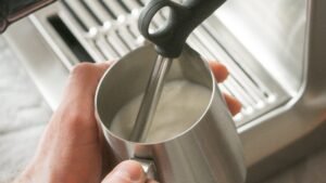 How to steam milk with Breville espresso machine