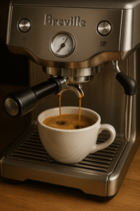 Breville coffee machine instructions for brewing the perfect espresso