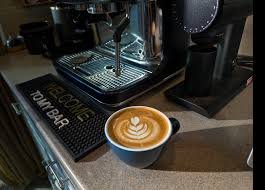 Perfect espresso made with Breville machine at home