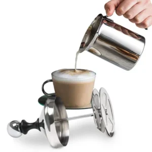 Cleaning milk frother of Breville machine