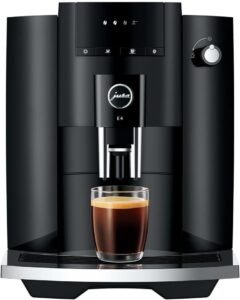 Image of Jura E4 Automatic Coffee Machine (Piano Black)