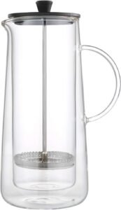 Image of Zassenhaus Aroma Double Wall Glass French Press, 25-Ounce - French Press Coffee Maker.