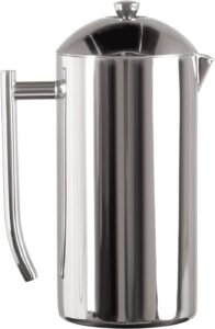 Image of Frieling Double-Walled Stainless-Steel French Press Coffee Maker in Frustration Free Packaging, Polished, 17 Ounces.