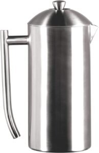 Image of Frieling Double-Walled Stainless-Steel French Press Coffee Maker, Brushed, 44 Ounces, Insulated French Press Coffee Maker, Double-Wall French Press.