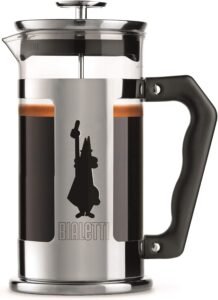 Image of Bialetti Preziosa French Press Coffee Maker, 600 ml, Steel.