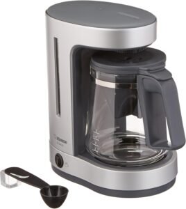 image of Zojirushi EC-DAC50 Zutto 5-Cup Drip Coffeemaker,Silver