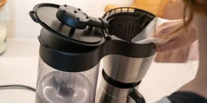 image of descaling ninja coffee maker.