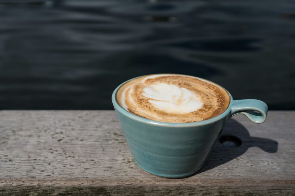 coffee filled in a cup 